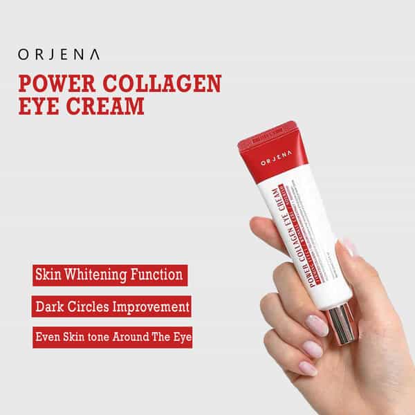 Orjena Power Collagen Eye Cream - Anti - Wrinkle - Well - Moisturized - 30Ml