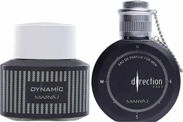 Maryaj Dynamic For Him Edp 100 Ml & Direction East Edp 100Ml For Men Pack Of 2