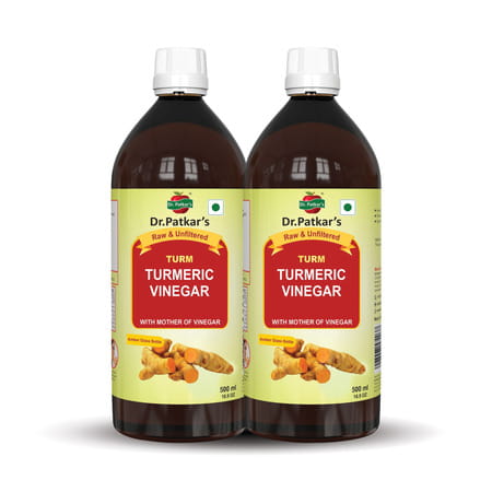 Dr. Patkar'S Turmeric Vinear With Mother 1000 Ml