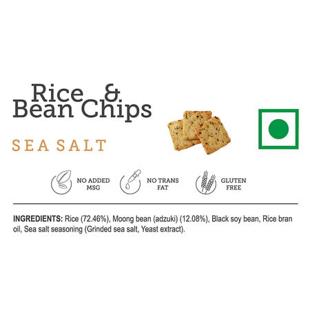 The Harvest Bowl Rice & Bean Chips - Sriracha | Sea Salt | Sour Cream - 120 Gmx3 - (Pack Of 3)