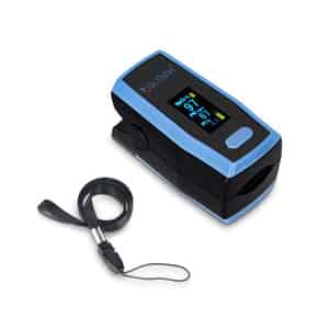 Dr. Odin A330n Pulse Oximeter With Quick Heart Rate And Oxygen Monitoring (black & Blue) 1 No's