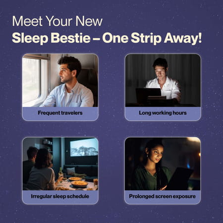 Melatonin 5mg - 30 Orally Dissolving Strips | Plant Based | Tasty Mint Flavor