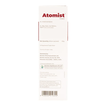 Brinton Atomist Skin Barrier Repair Cream For Dry And Itchy Skin -125g