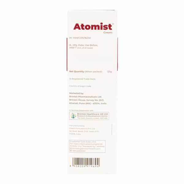 Brinton Atomist Skin Barrier Repair Cream For Dry And Itchy Skin -125G