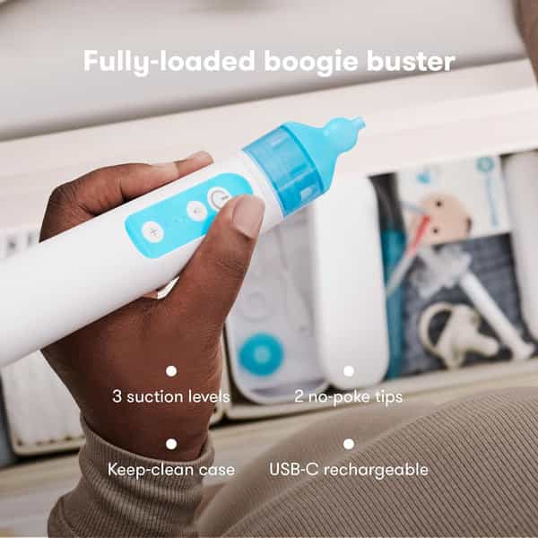 Frida Baby Electric Nosefrida Nasal Aspirator Baby Electric Nasal Cleaner 1 Count