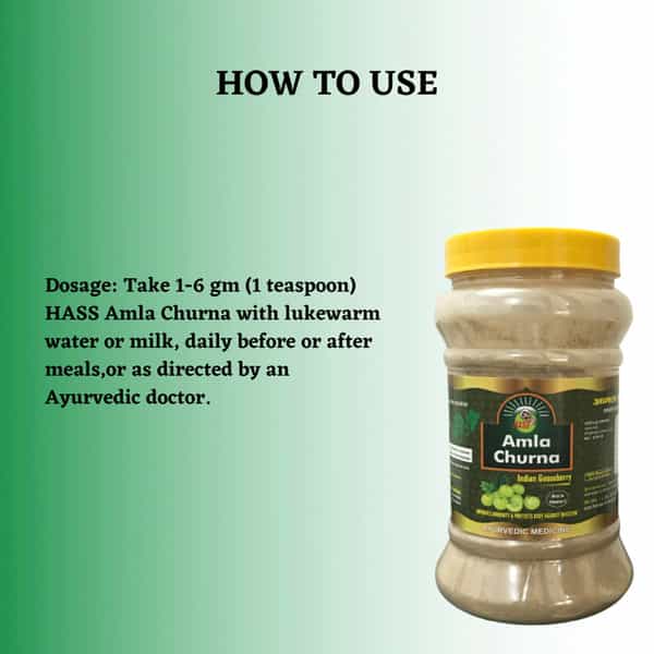 Hass Amla Churna | Pure Amla Powder For Hair Growth Hair Care Skin Care Eating Drinking