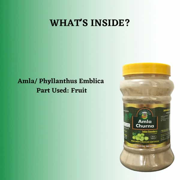 Hass Amla Churna | Pure Amla Powder For Hair Growth Hair Care Skin Care Eating Drinking