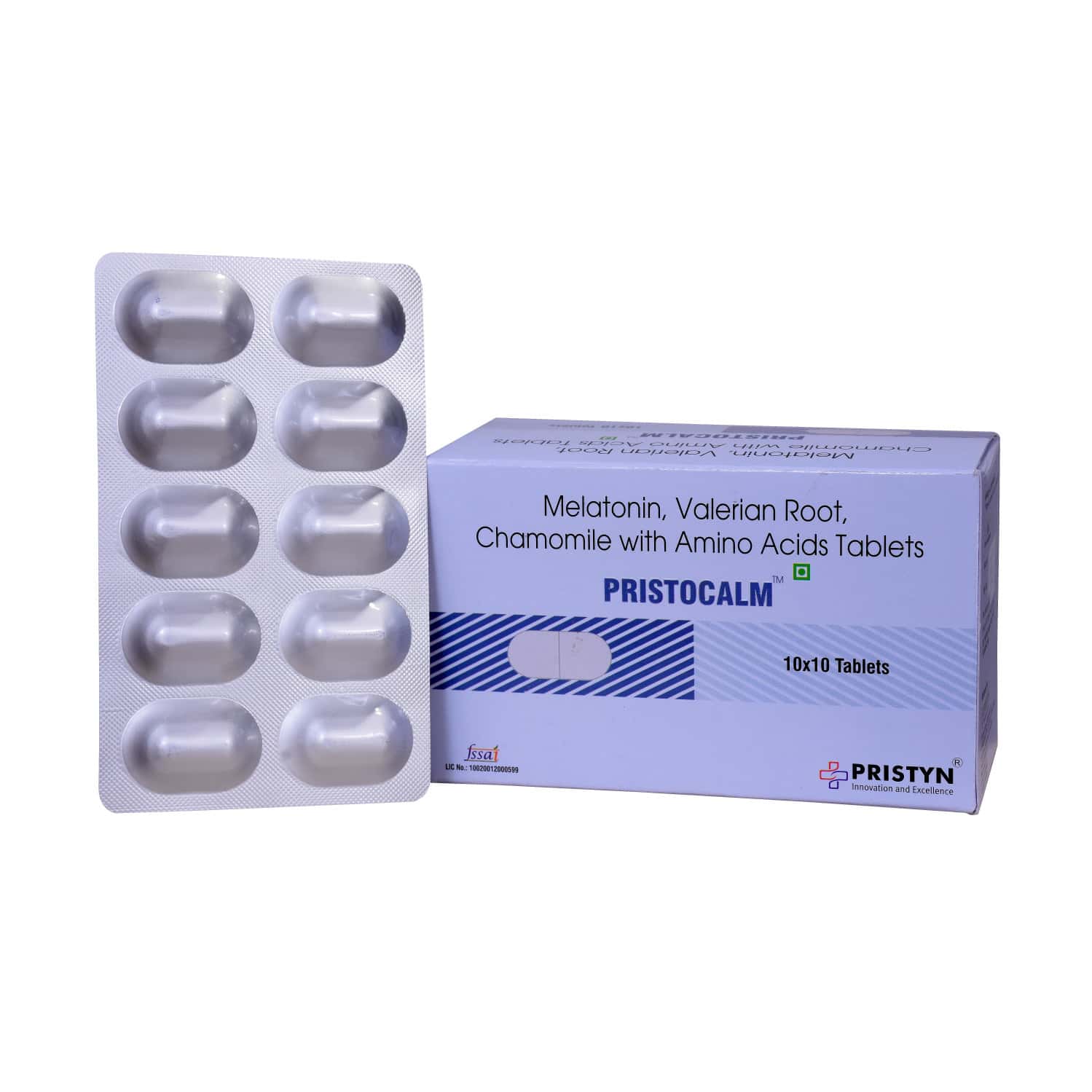 Pristocalm Strip Of 10 Tablets