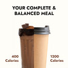 Kapiva Chocolate Slim Shake -Meal Replacement Drink Powered -500 Grams