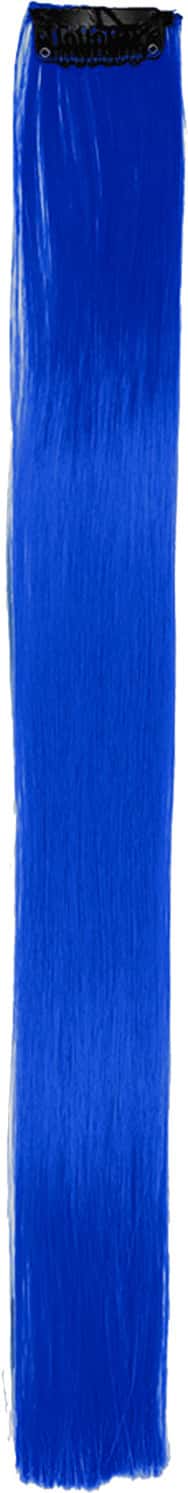 Streak Street Palantinate Blue Bonnet Straight Clip-On Strands