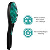 Syska Salonfinish Keratin Hbs200i Hair Straightener Brush (Black)