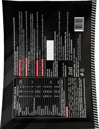 Scitron Volcano Pre Workout (30 Servings) - 240g (Green Apple)