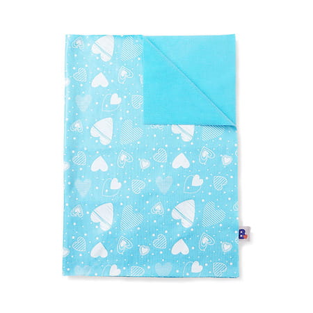 Basic Quick Dry Mats - Bed Protector, Super Light-weight, Sleek, 8.5x Absorbent |100cm X 140cm - L