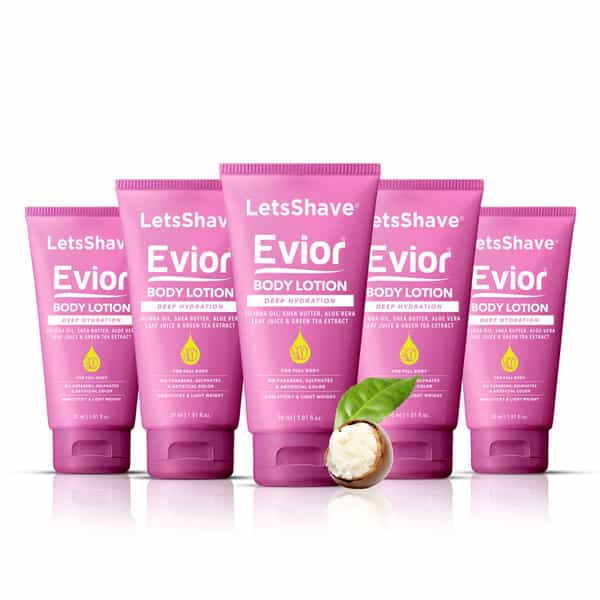 Letsshave Evior Body Lotion Traveler Set