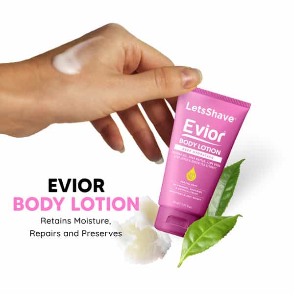 Letsshave Evior Body Lotion Traveler Set