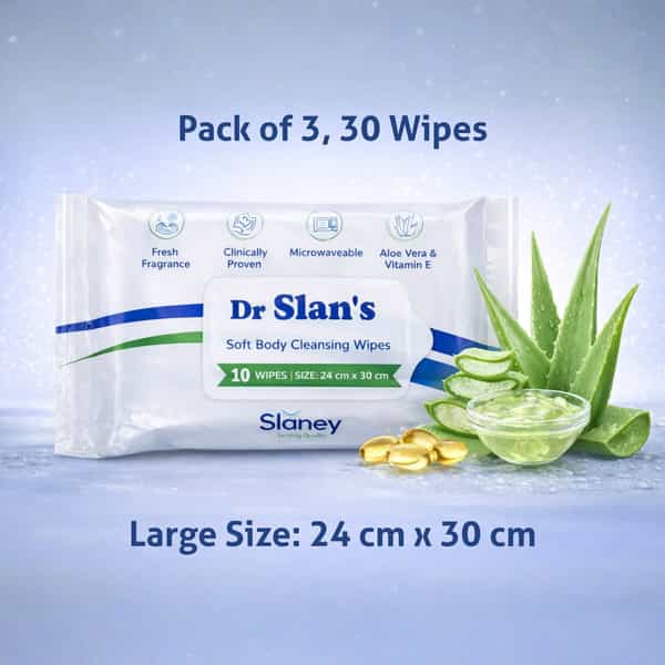 Slaney Dr Slan Body Cleansing | 10 Wipes (Pack Of 3)