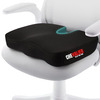Chevalier Coccyx Seat Cushion With Tailbone Cut-Out For Car Sitting - Black