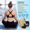 Chevalier Coccyx Seat Cushion With Tailbone Cut-Out For Car Sitting - Black