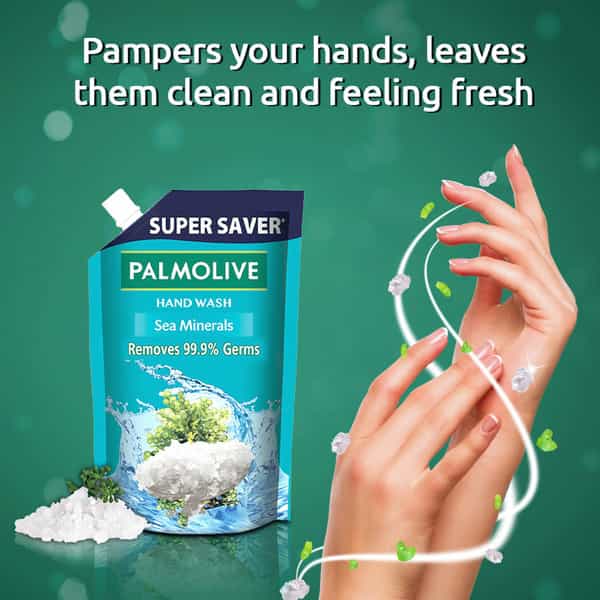 Palmolive Naturals Sea Minerals Liquid Hand Wash Refill Pack - 750 Ml