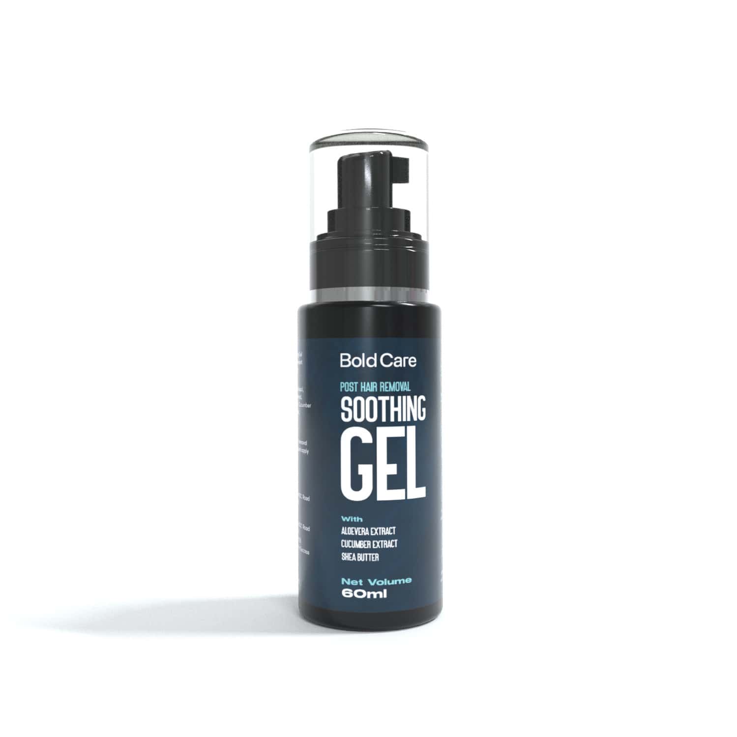 Bold Care Post Hair Removal Soothing Gel For Men(60 Ml) | Reduces Ingrown Hair & Razor Bumps - 1 Qty