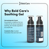 Bold Care Post Hair Removal Soothing Gel For Men(60 Ml) | Reduces Ingrown Hair & Razor Bumps - 1 Qty