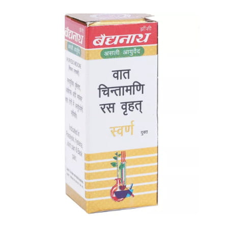 Baidyanath Vatchintamani Ras (Brihat) | Gold & Pearls | Bottle | Tablets | 25 No'S