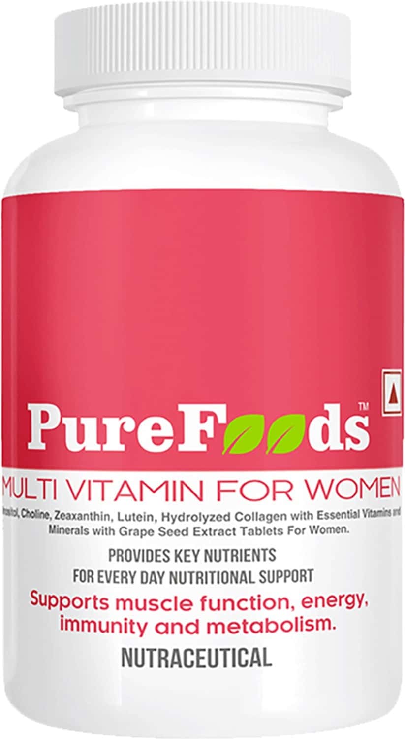 Purefoods - Multivitamin For Women For Everyday Health (60 Tablets)