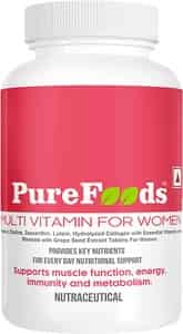 Purefoods - Multivitamin For Women For Everyday Health (60 Tablets)