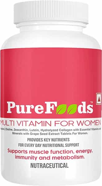 Purefoods - Multivitamin For Women For Everyday Health (60 Tablets)