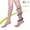 Sorgen Classique (Lycra) Medical Compression Stockings For Varicose Veins Class 2 Knee Length-Large