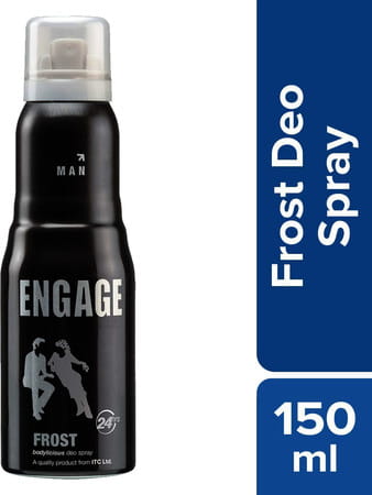 Engage New Metal Range Frost Deodorant Spray For Men -150ml