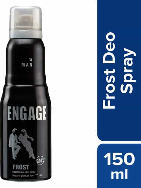 Engage New Metal Range Frost Deodorant Spray For Men -150Ml