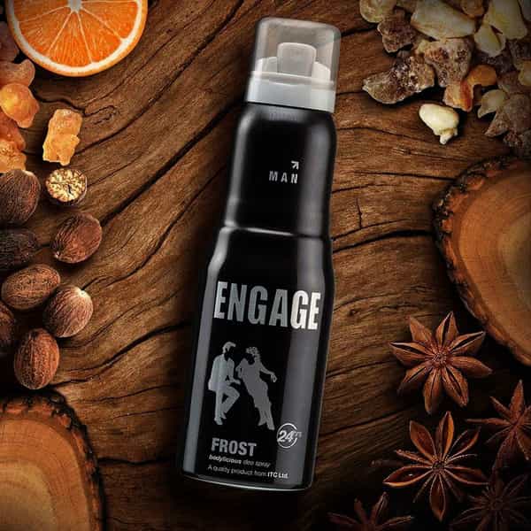 Engage New Metal Range Frost Deodorant Spray For Men -150Ml