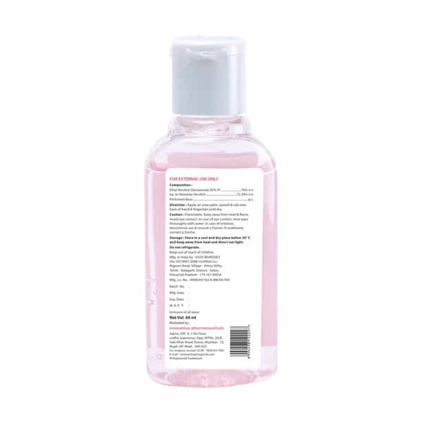 Maxisoft Hand Sanitizer Gel | Japanese Cherry Blossom | 60 Ml | Pack Of 12