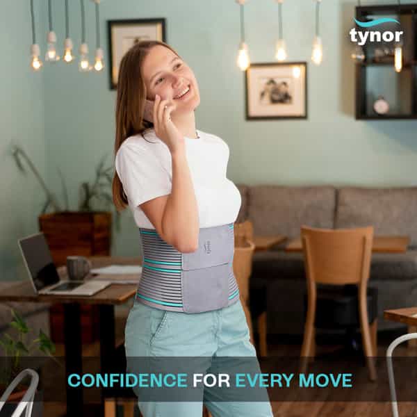 Tynor Abdominal Belt Grey Xxl 1 Unit