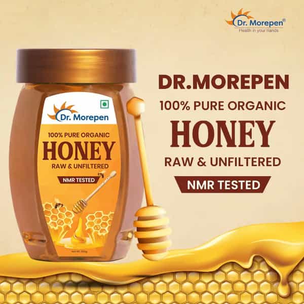 Dr. Morepen 100% Pure Organic Honey Nmr Tested - 250Gm