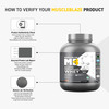Muscleblaze Biozyme Performance Whey Protein Powder | Chocolate Hazelnut (2Kg) | 25G Protein