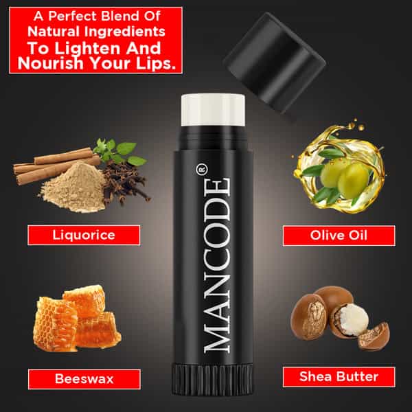 Mancode Lightening Lip Balm | 4.5Gm