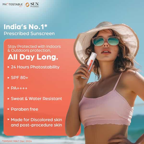 Photostable Pro Plus Hydragel Sunscreen Spf 80+ | Pa++++ | Tube Of 50G