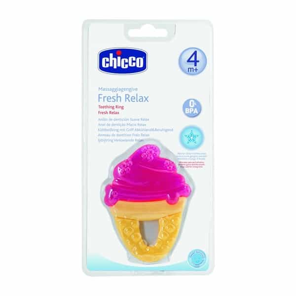 Chicco Teething Ring Fresh Relax Ice Cream