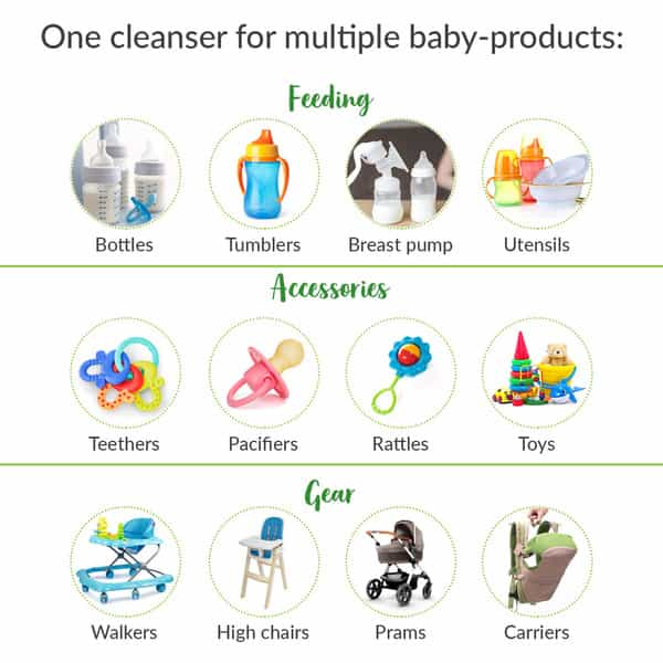 Bodyguard Baby All-Purpose Cleanser - 500 Ml