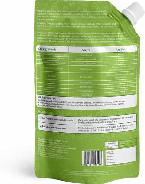 Bodyguard Baby All-Purpose Cleanser - 500 Ml