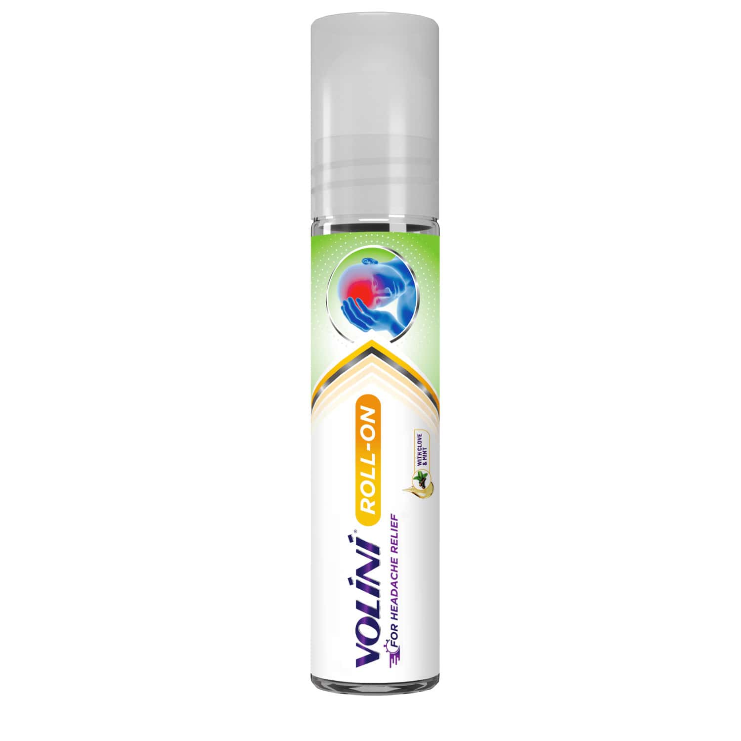 Volini Roll-on | For Headache Relief | With Clove & Mint | 5 Ml