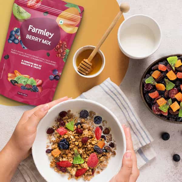 Farmley Berry Mix (Dried Berries) 200 G