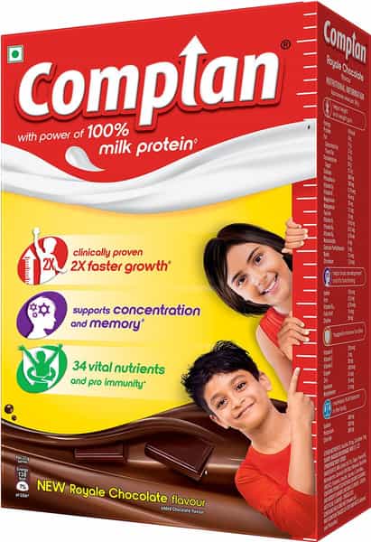 Complan Nutrition And Health Drink Royale Chocolate 750G Refill Box