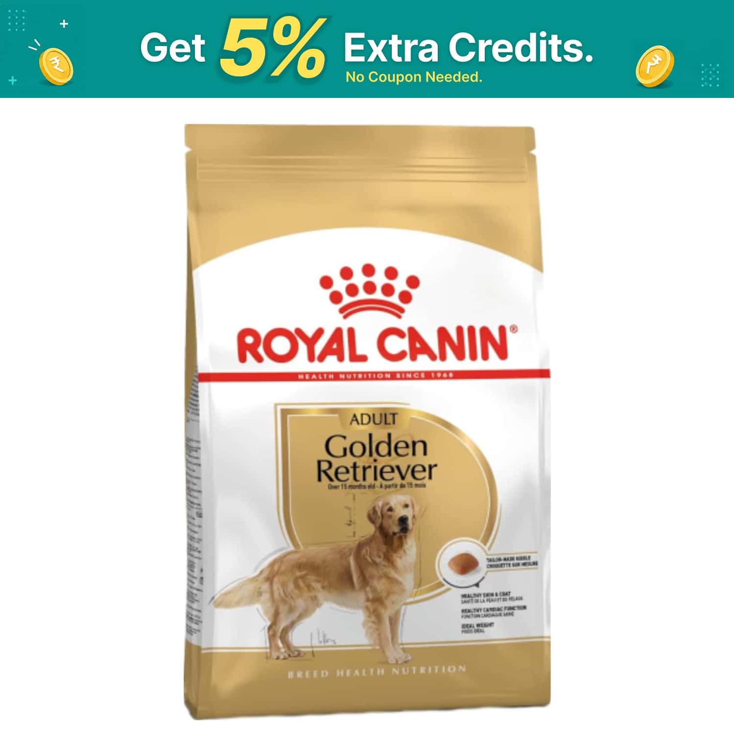 Royal Canin Golden Retriver Adult Dog Food | 12 Kg | Dry Food