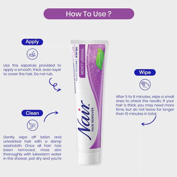 Nair Hair Remover Moisturizing Cream - 110G