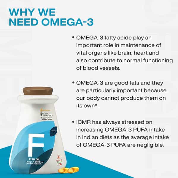 Myfitfuel Omega 3 Fish Oil | 1000Mg (180 Epa 120 Dha) | 100 Softgels