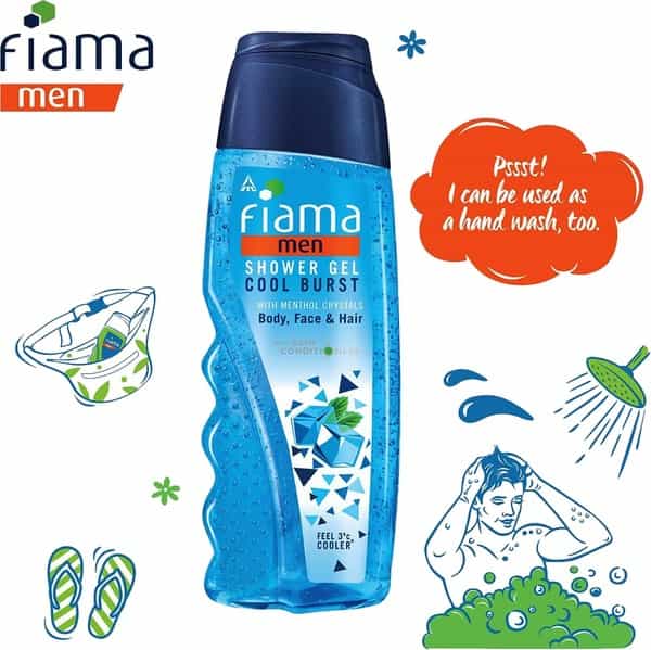 Fiama Men Cool Burst Shower Gel - 250Ml