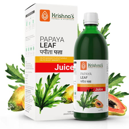 Krishna'S Papaya Leaf Juice - 1 Litre